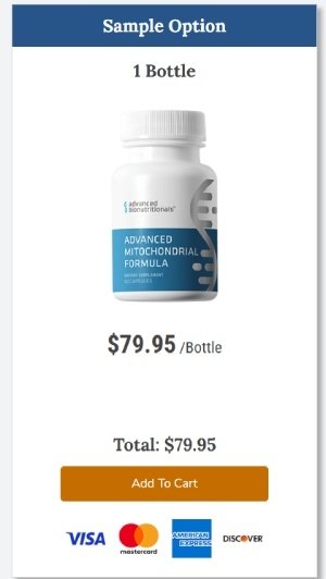 Buy Advanced Mitochondrial Formula 1 Bottle